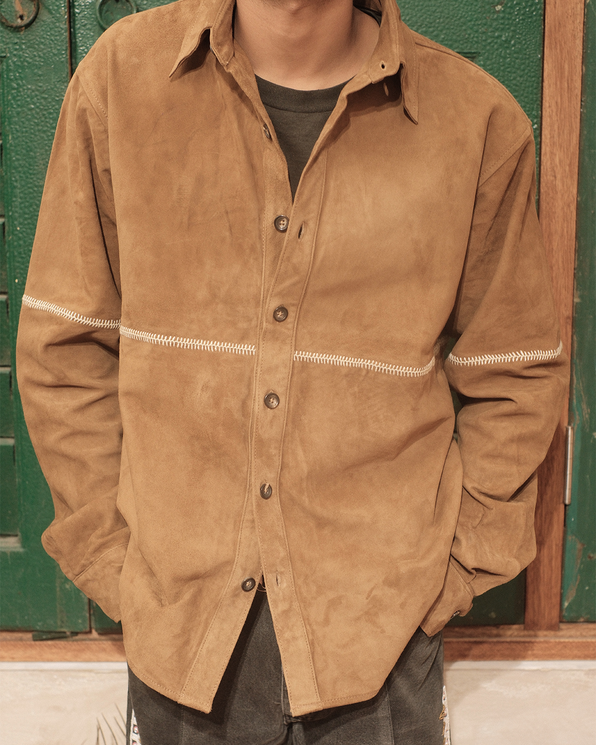 RABARI SUEDE SHIRT