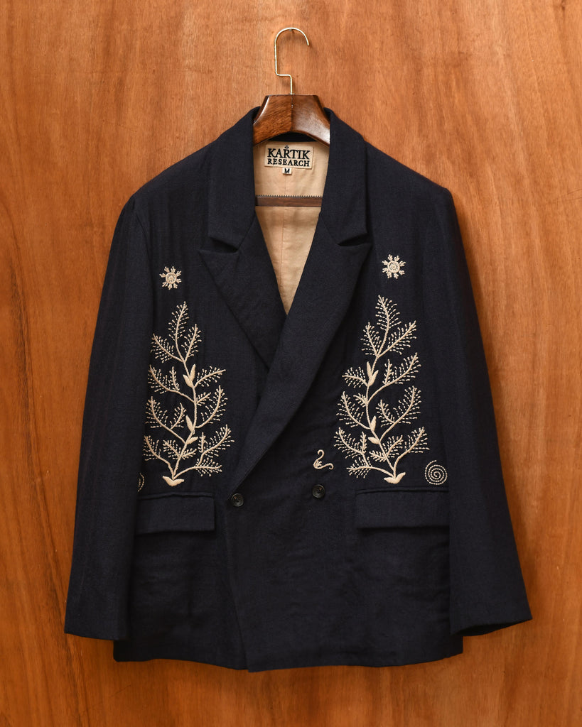 DOUBLE BREASTED BLAZER