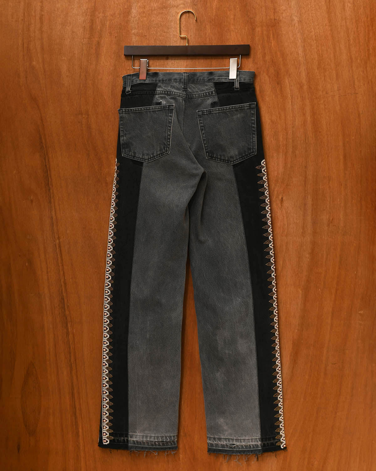 UPCYCLED DENIM TROUSER