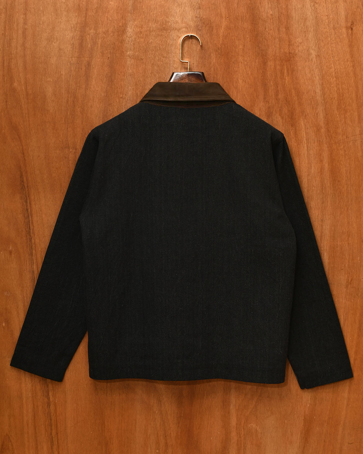 SUEDE COLLAR JACKET