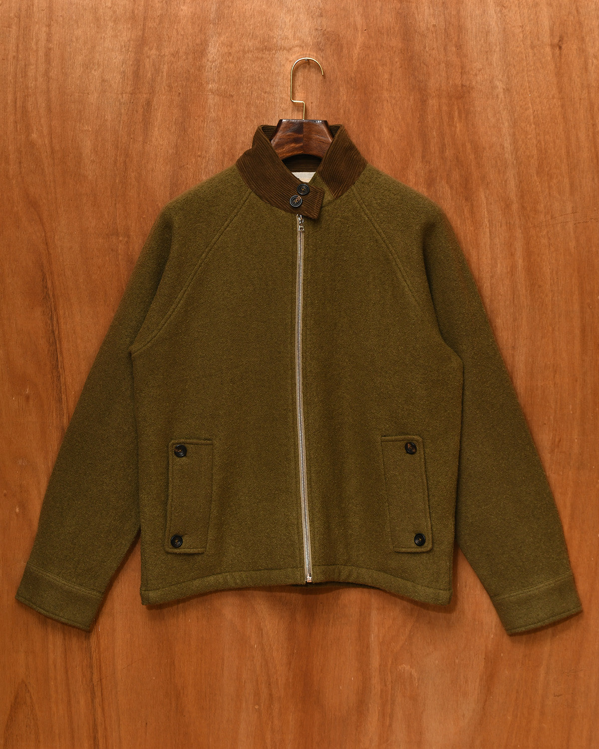 MERINO HARRINGTON JACKET