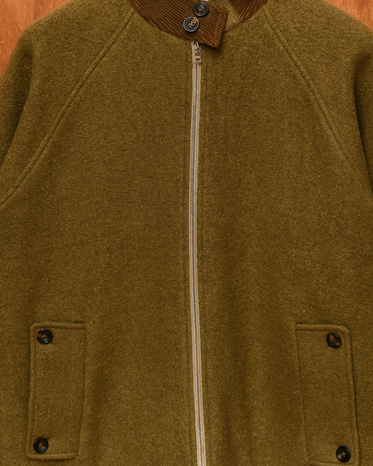 MERINO HARRINGTON JACKET