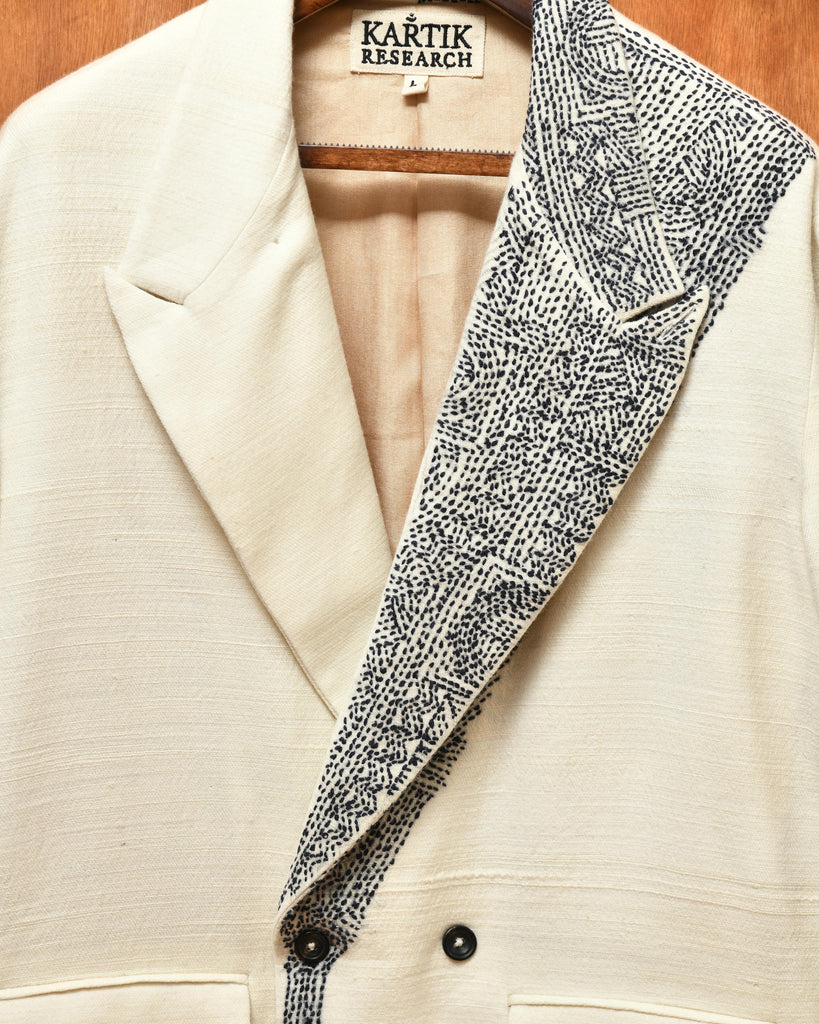 DOUBLE BREASTED WOOL BLAZER