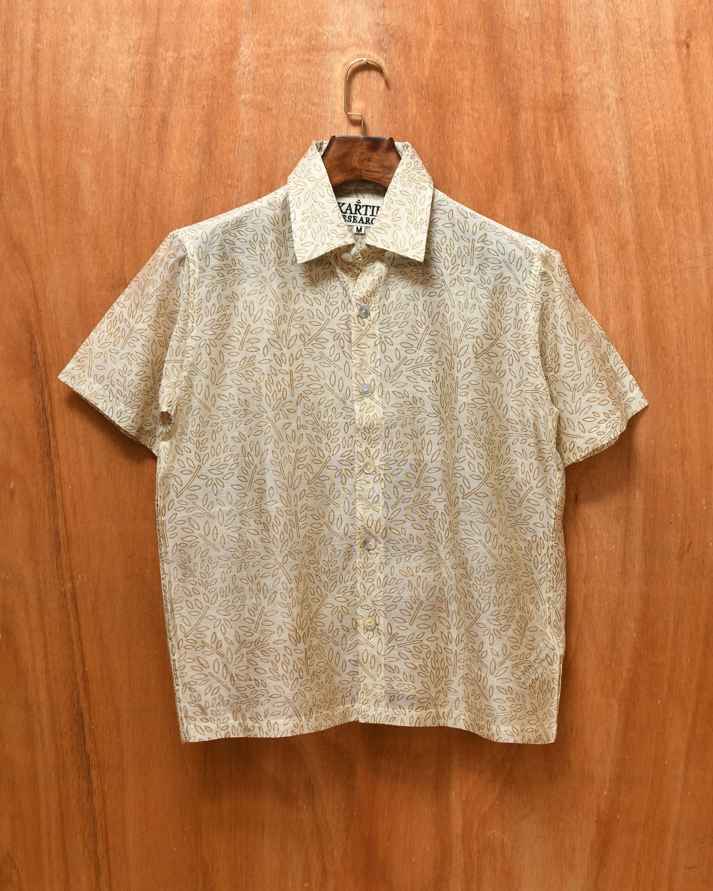 BLOCKPRINT SILK SHIRT
