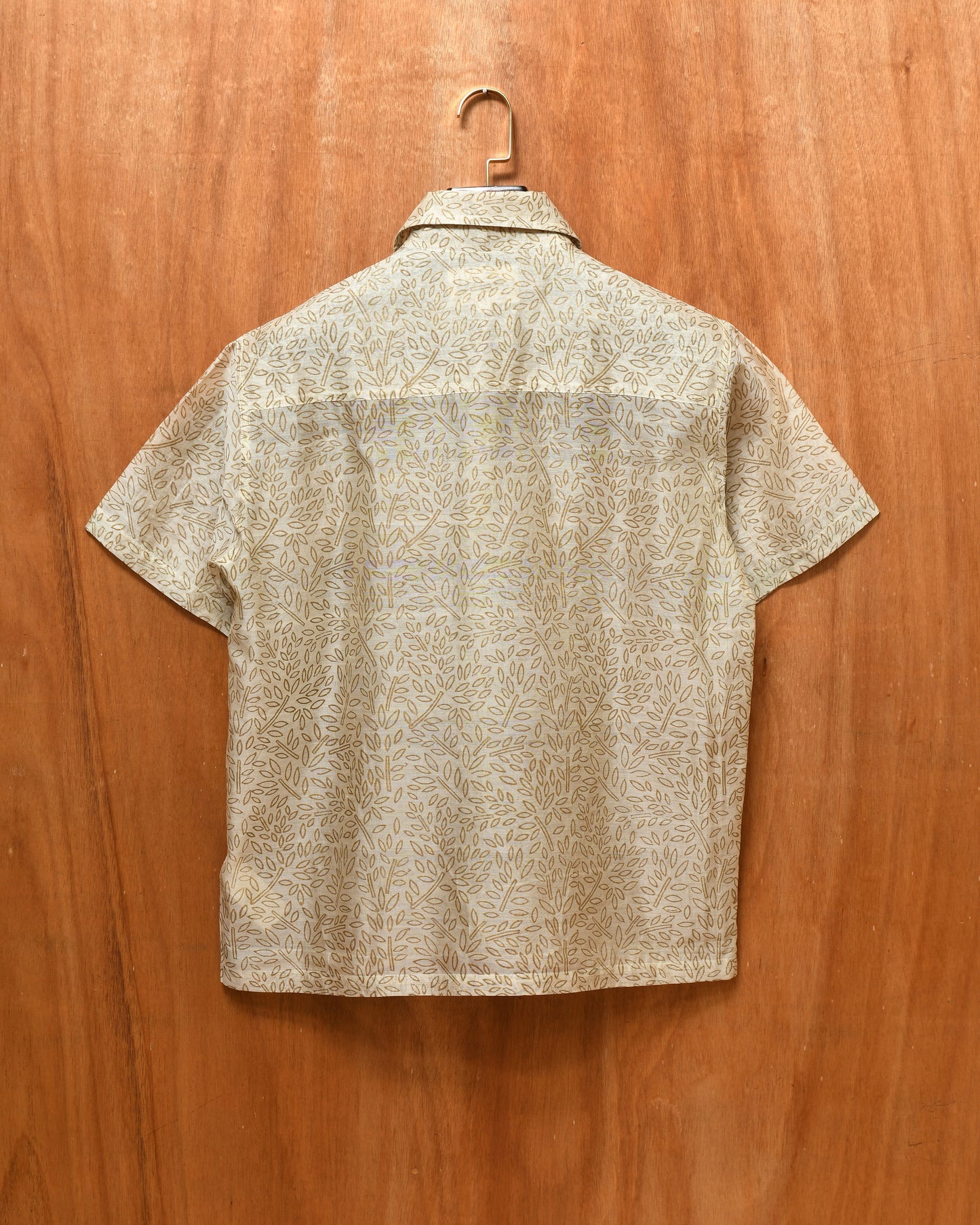 BLOCKPRINT SILK SHIRT