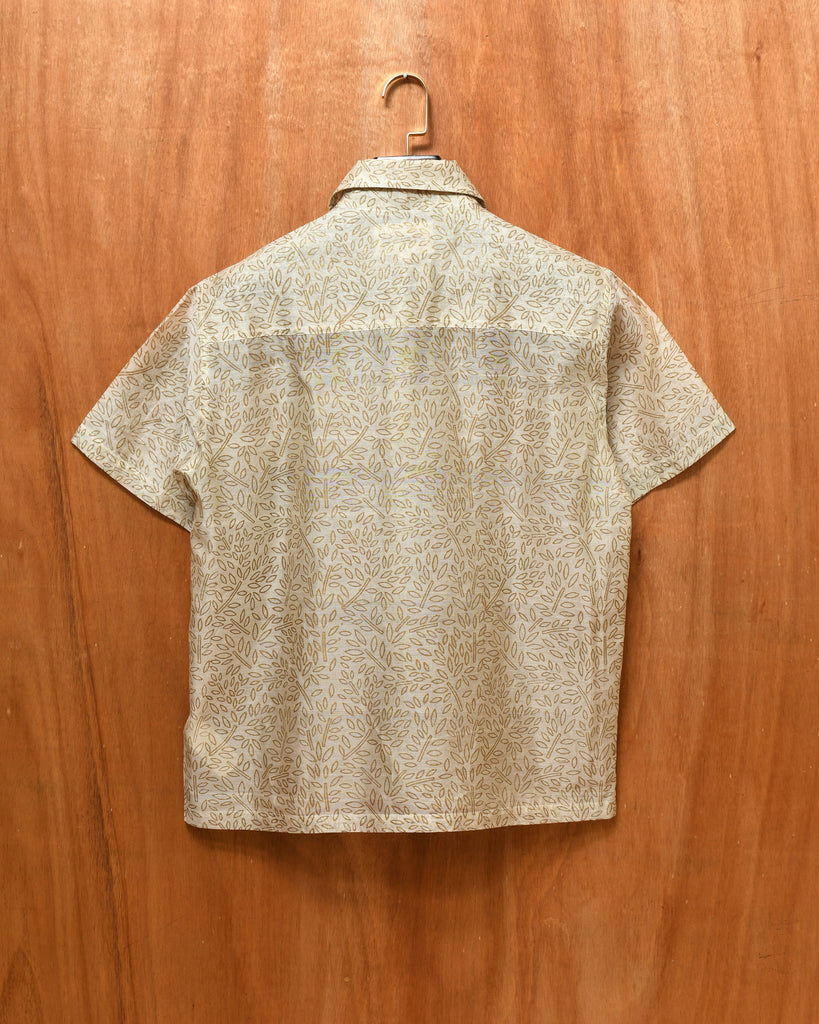 BLOCKPRINT SILK SHIRT