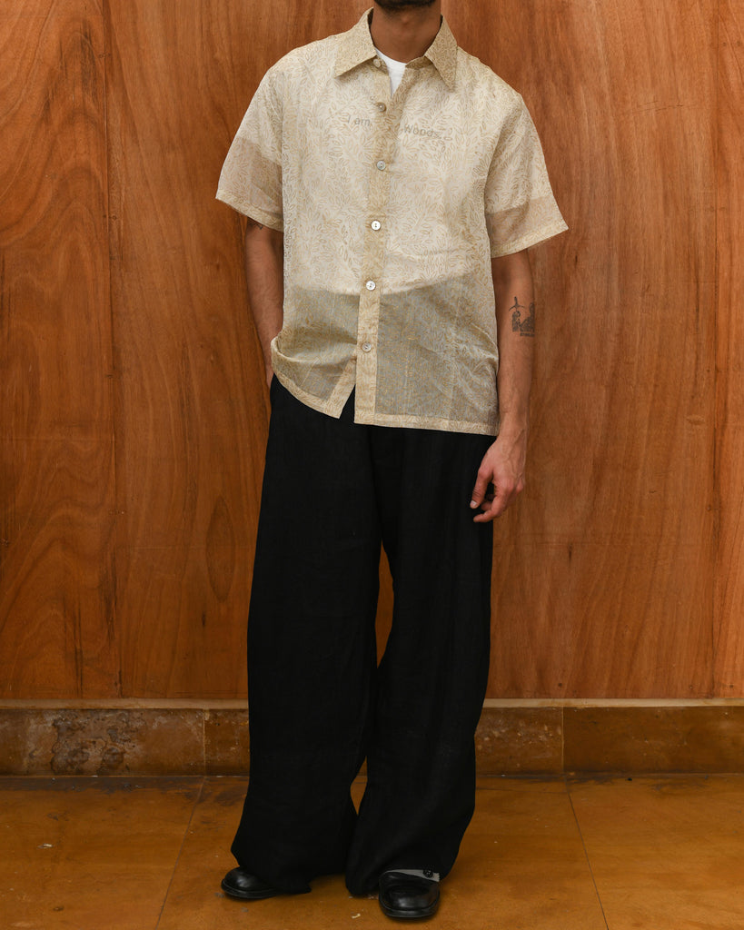 BLOCKPRINT SILK SHIRT