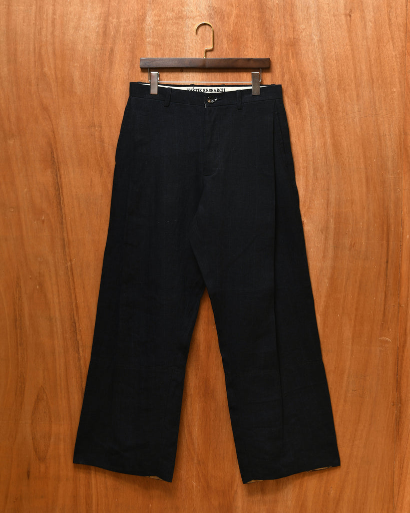SIDE PLEAT TROUSER