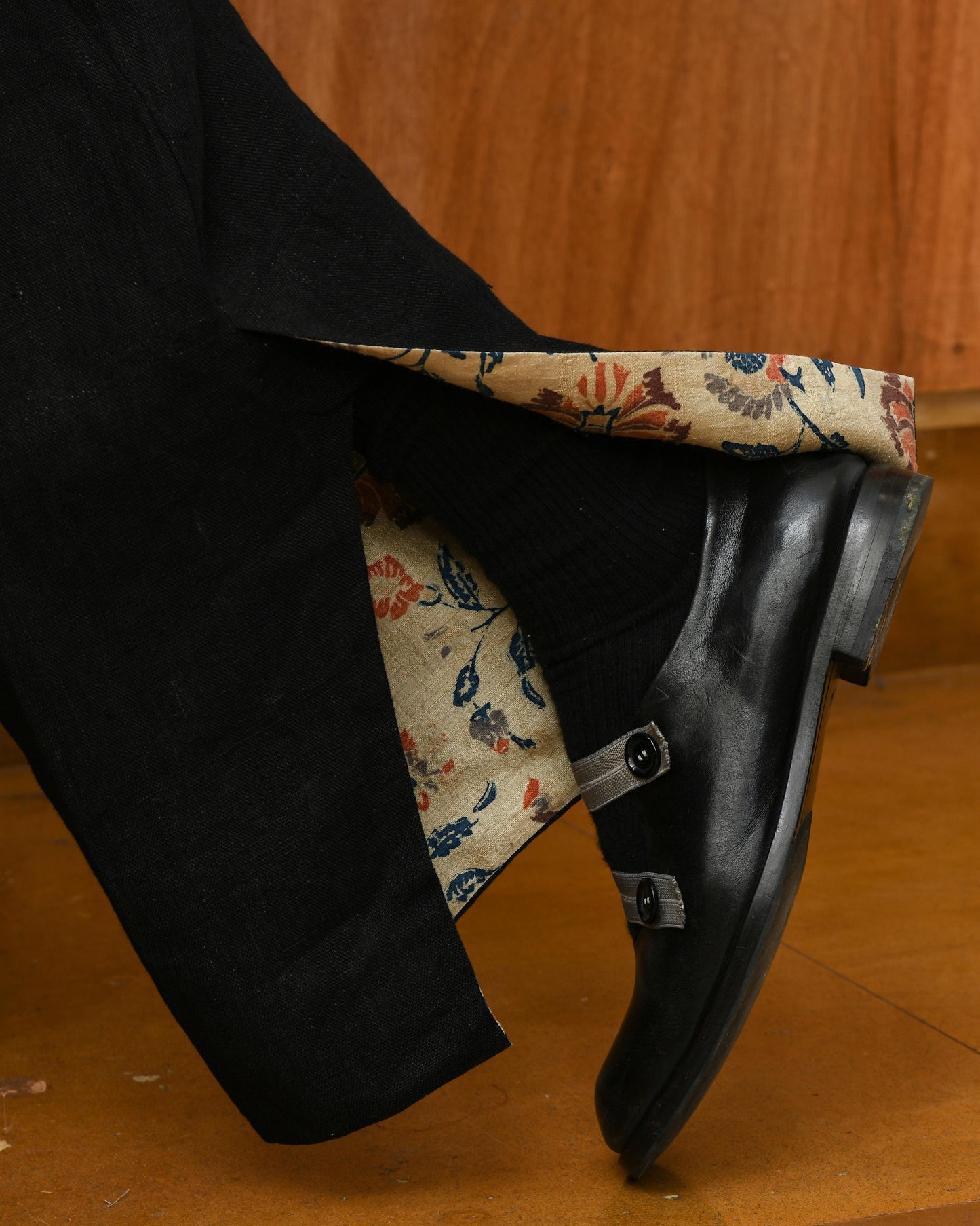 SIDE PLEAT TROUSER