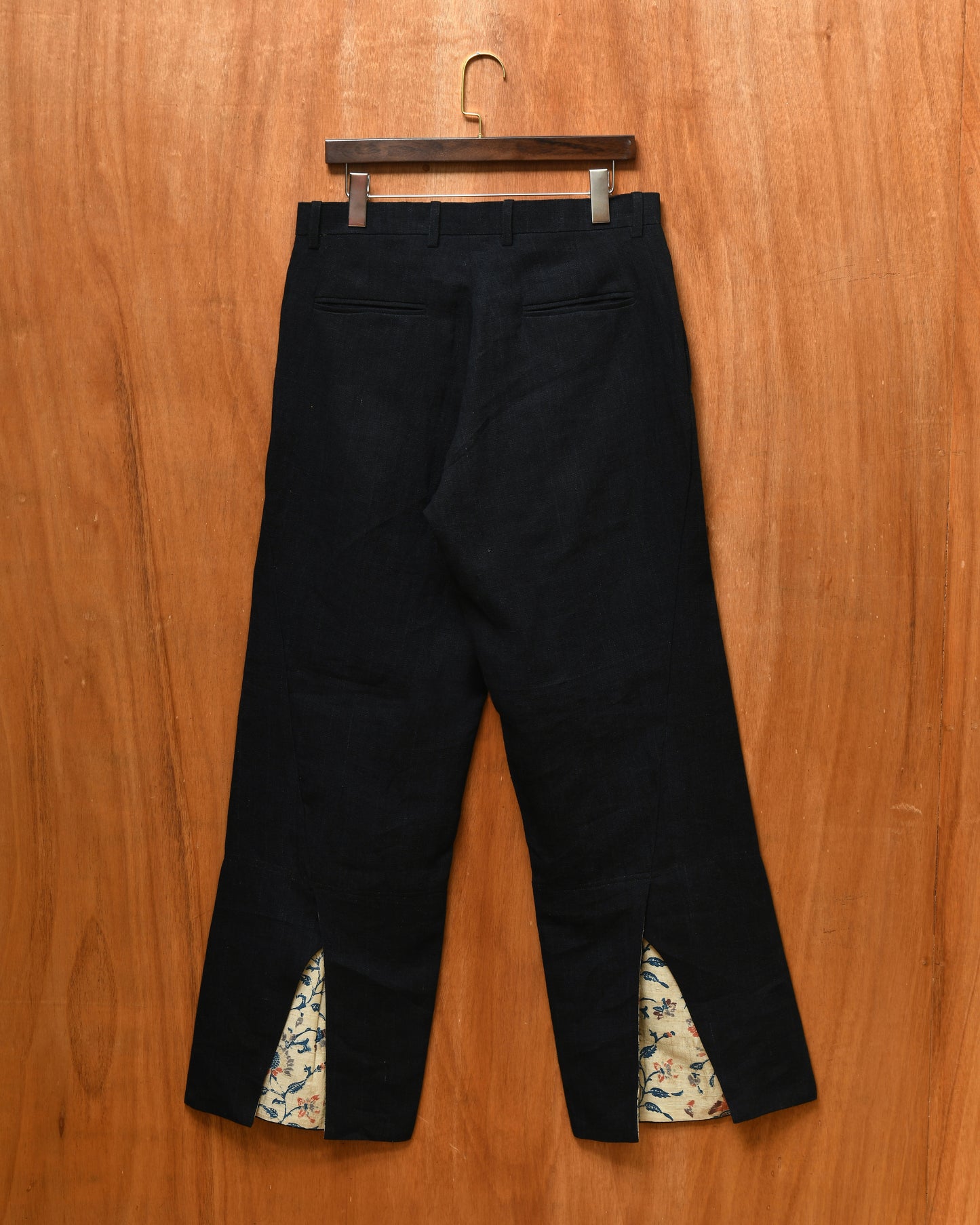 SIDE PLEAT TROUSER