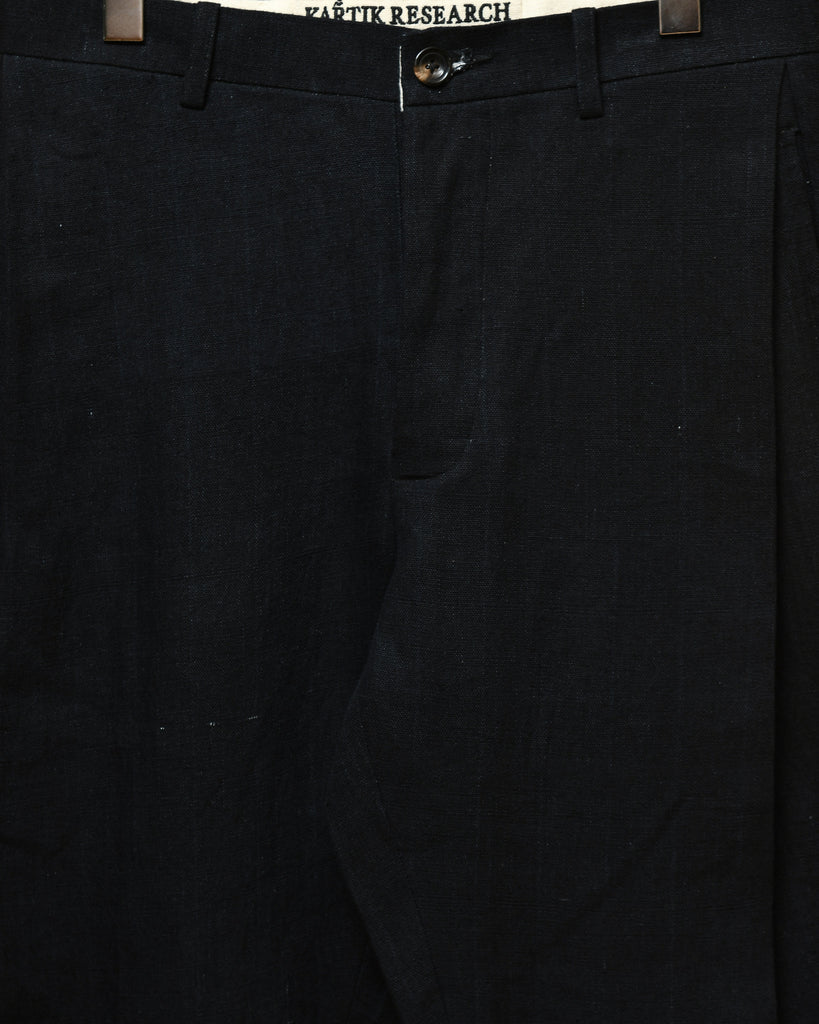 SIDE PLEAT TROUSER