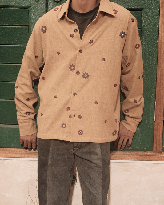 RABARI APPLIQUE BOX SHIRT