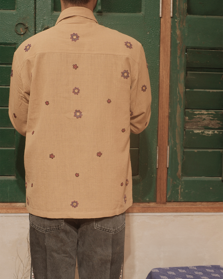 RABARI APPLIQUE BOX SHIRT