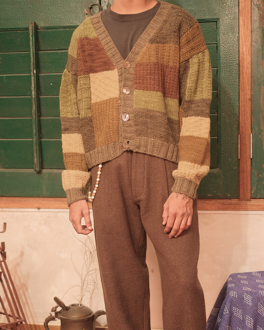 PATCHWORK CARDIGAN