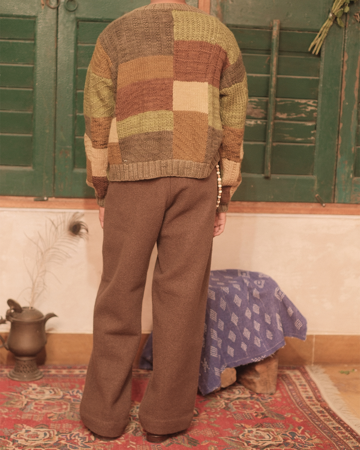 PATCHWORK CARDIGAN