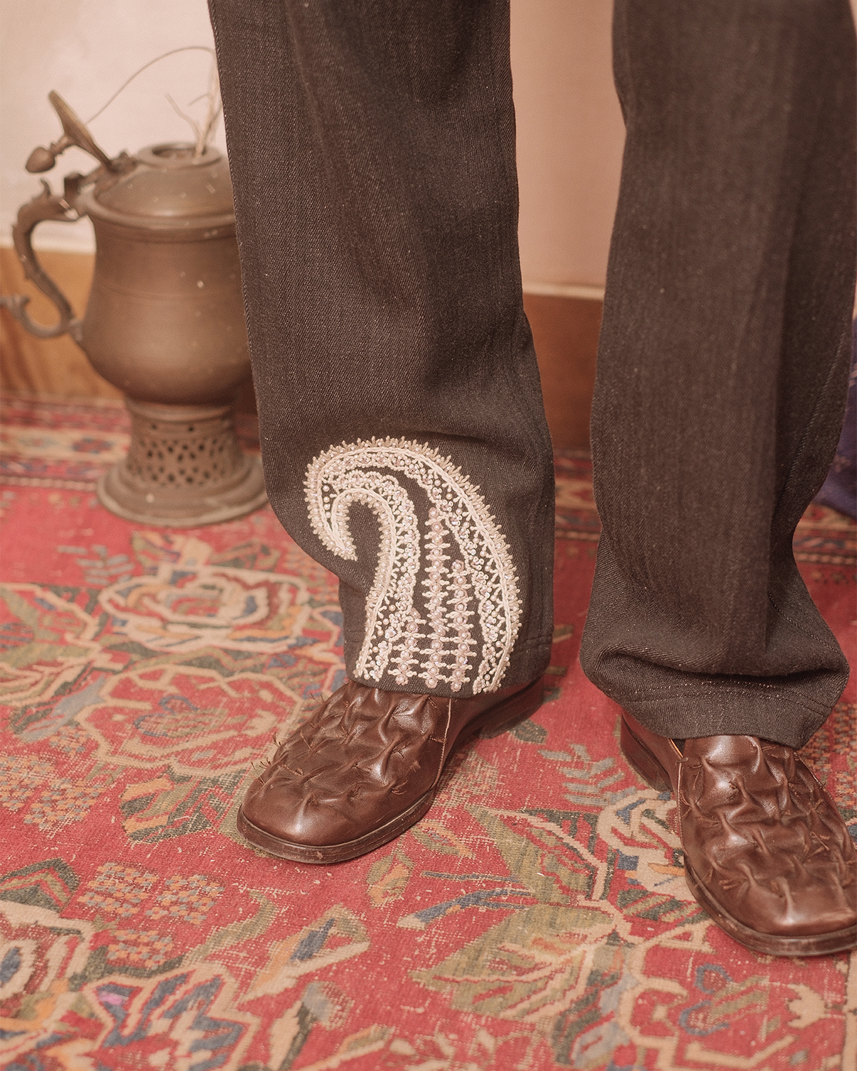 CHIKANKARI TROUSER