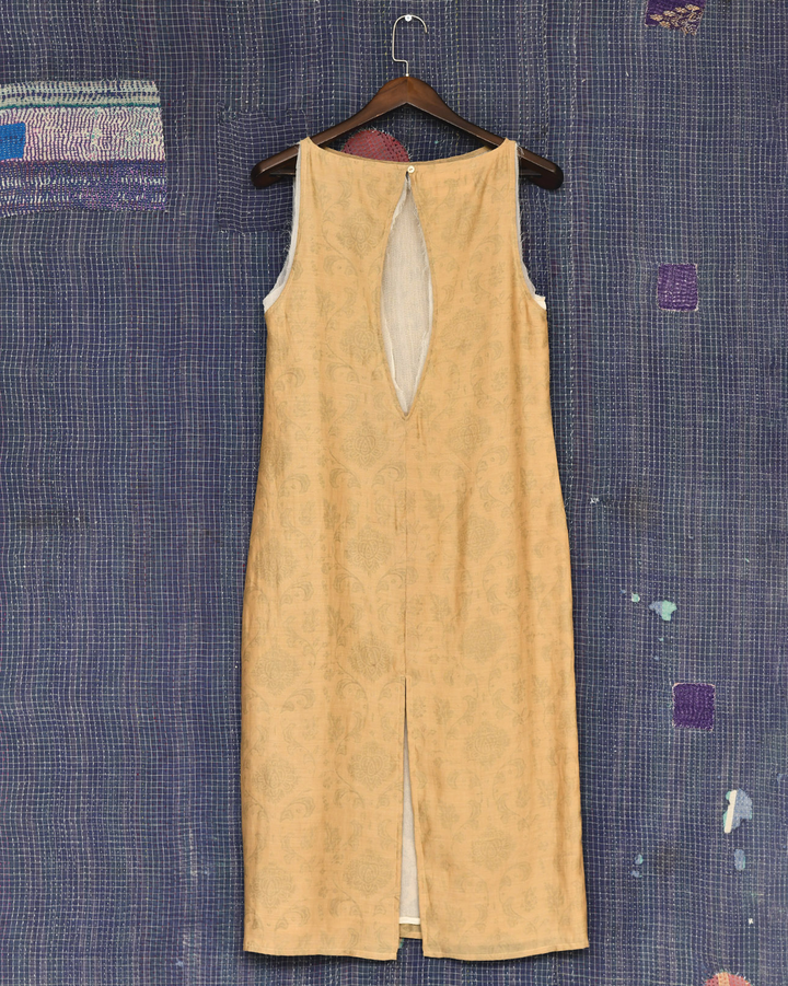 BLOCK PRINTED SLIP DRESS