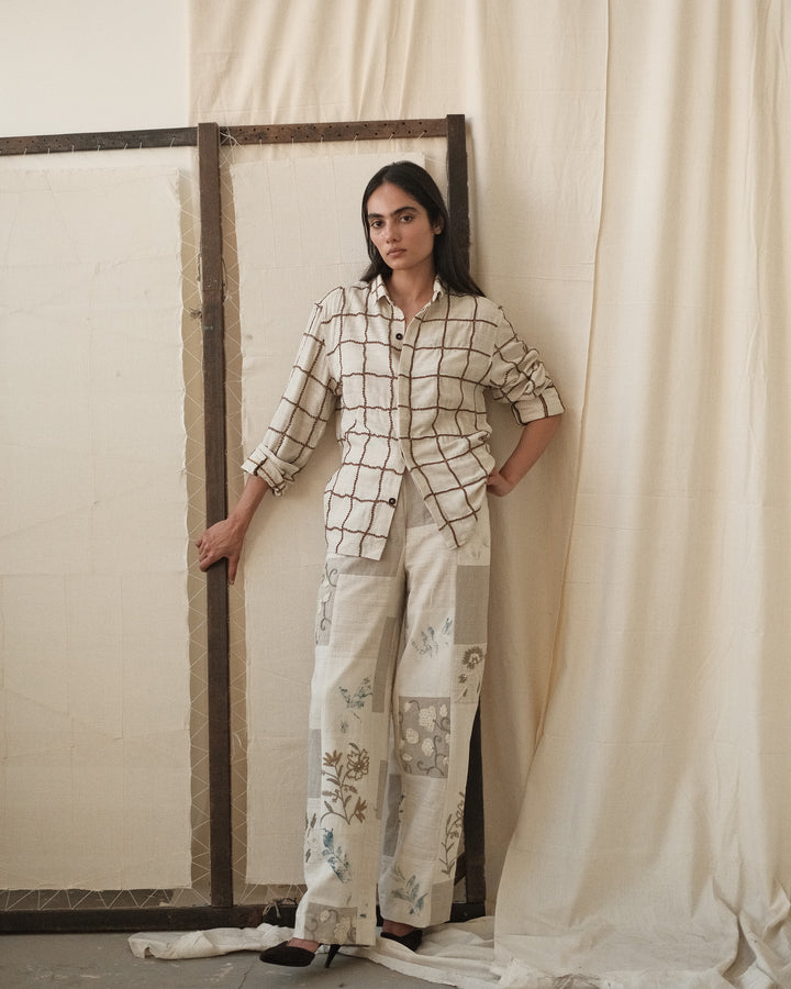 Kantha Check Shirt