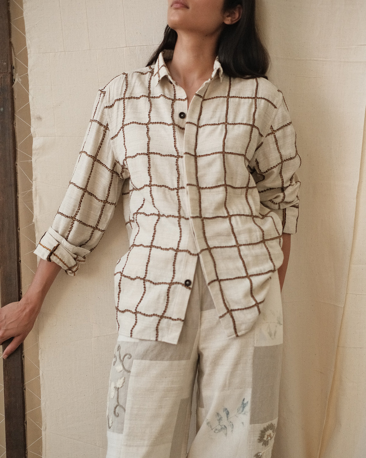 Kantha Check Shirt