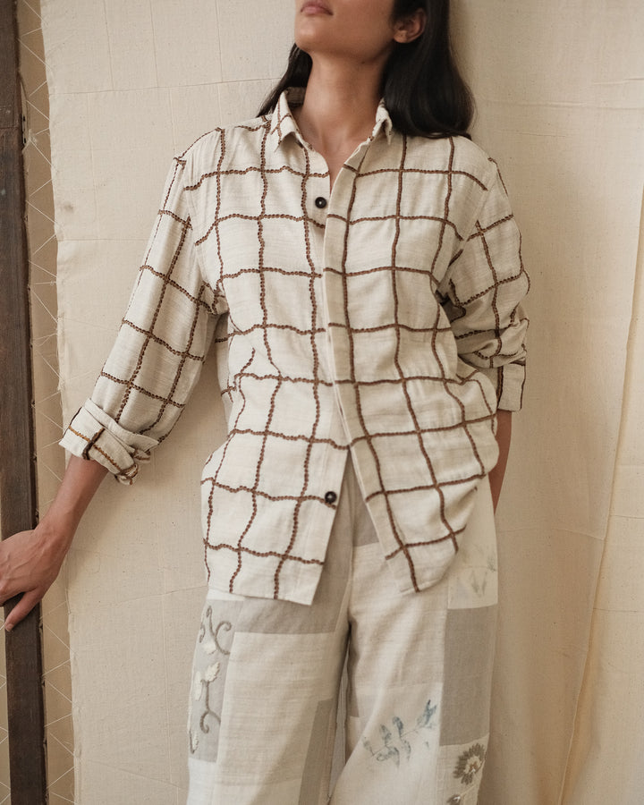 Kantha Check Shirt