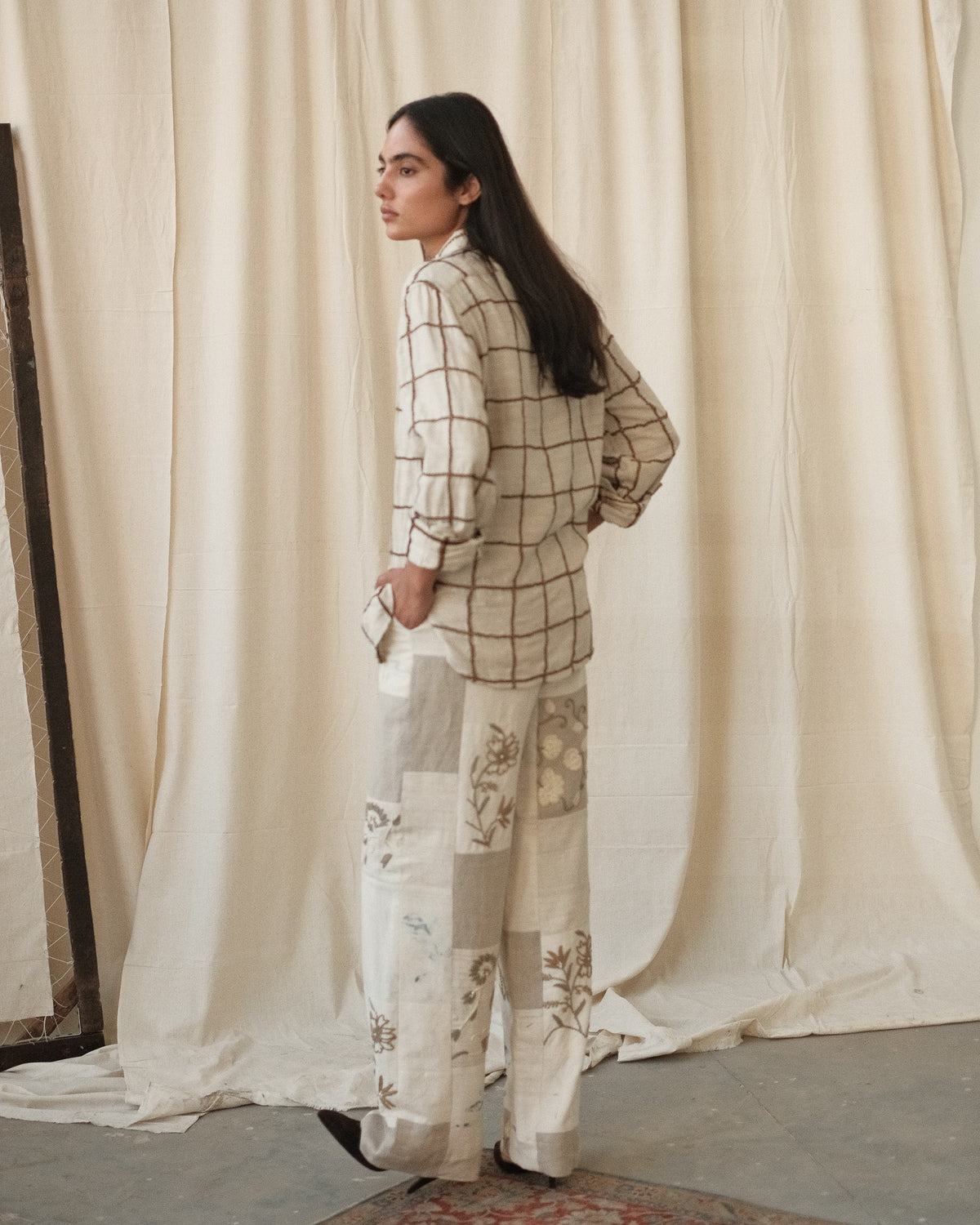 Kantha Check Shirt