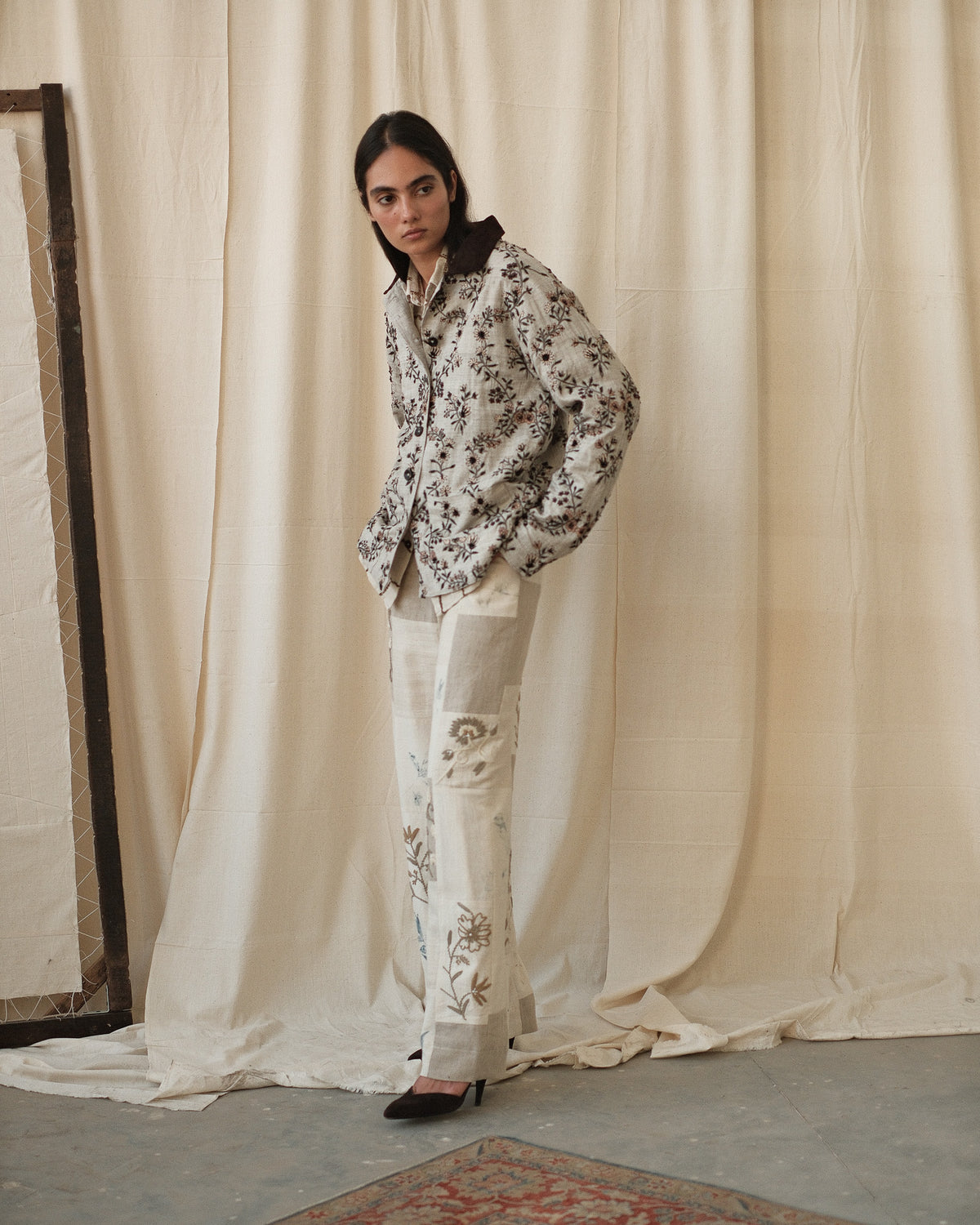 Chintz Patchwork Trouser