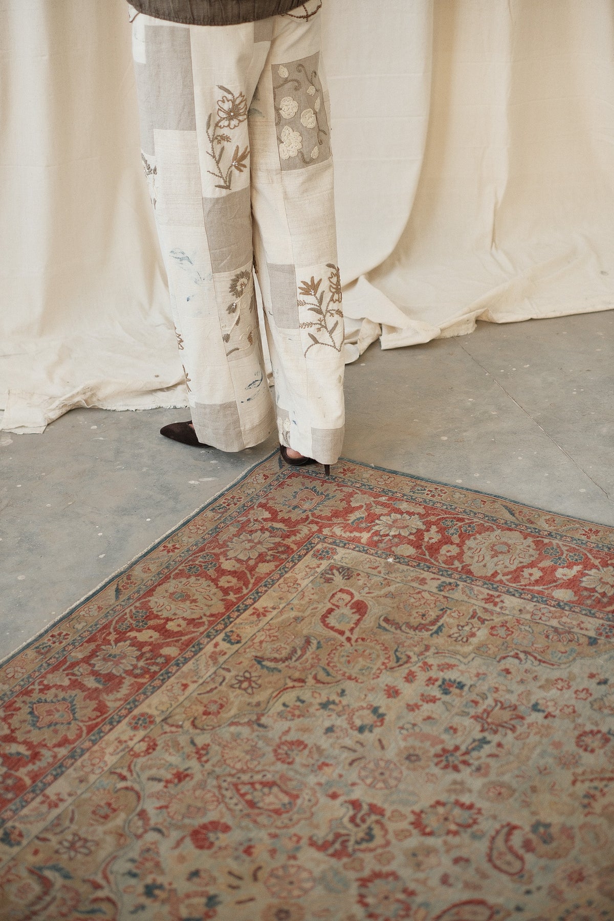 Chintz Patchwork Trouser