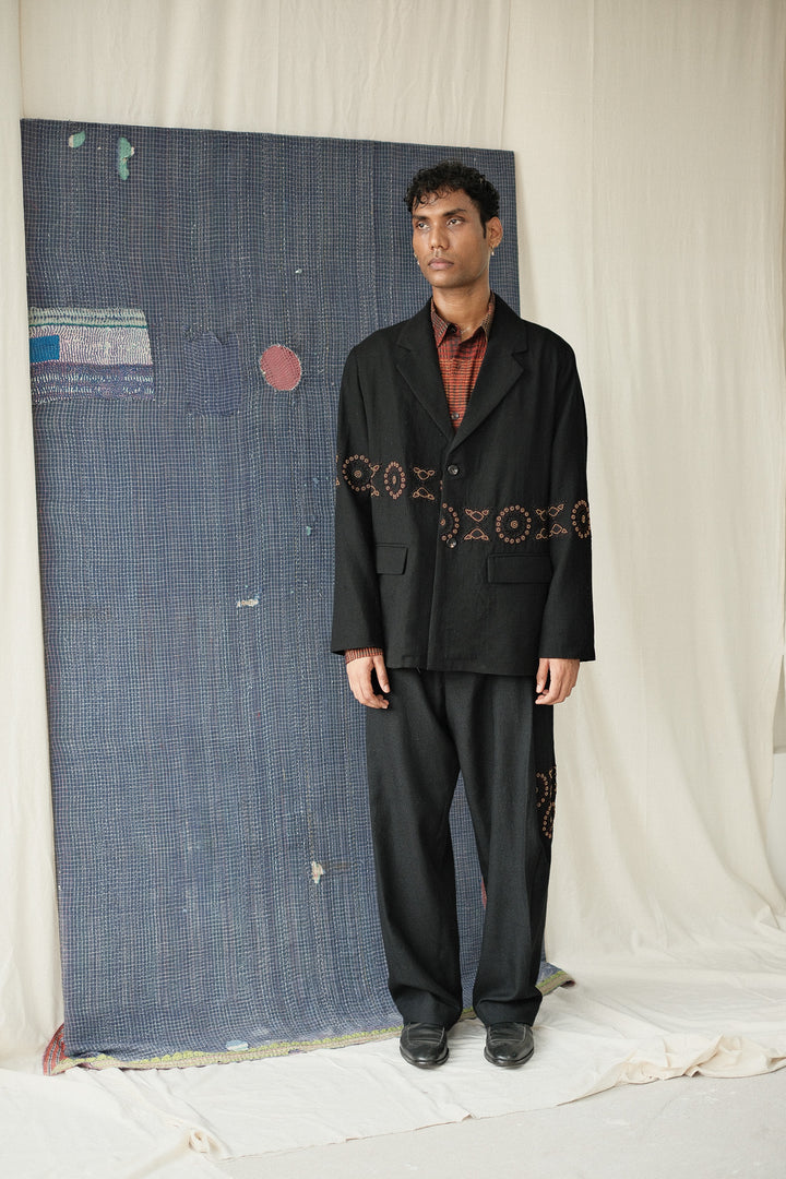 HAND EMBROIDERED BLAZER