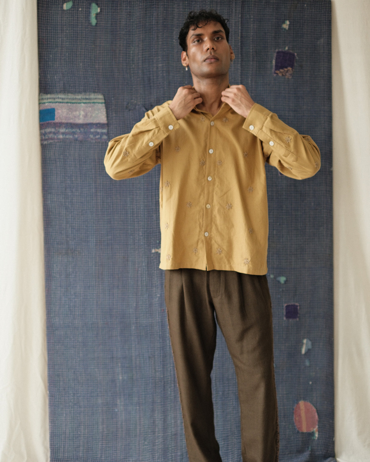 HAND EMBROIDERED SHIRT