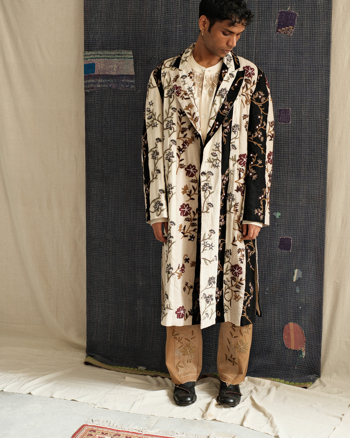 PALAMPORE PATCHWORK OVERCOAT