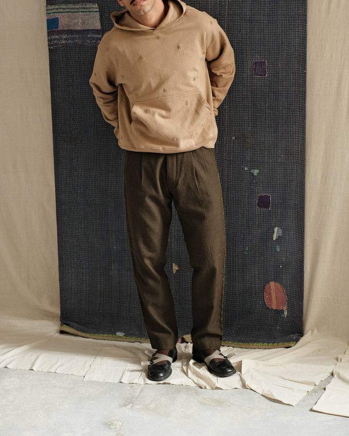 HAND EMBROIDERED HOODIE