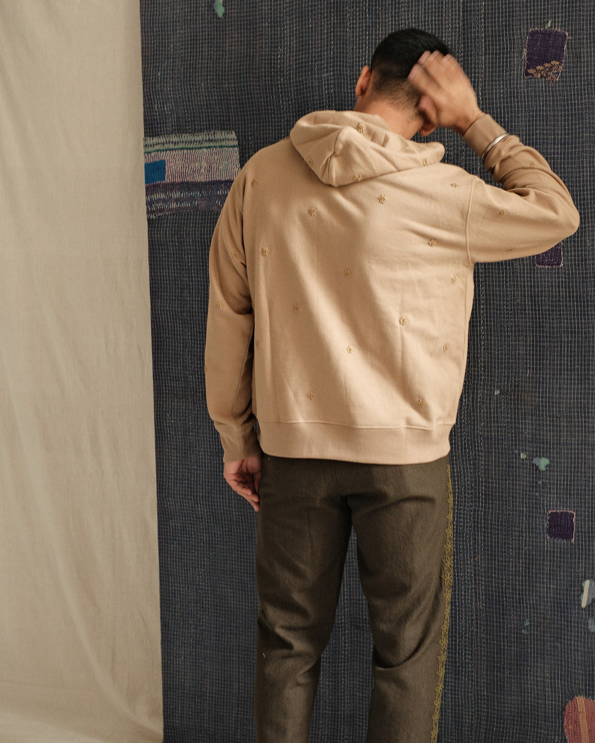 HAND EMBROIDERED HOODIE