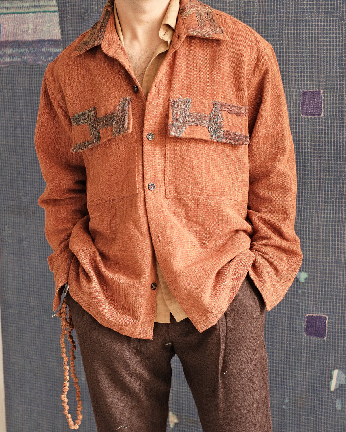 SILK SCARF SURYA SHIRT