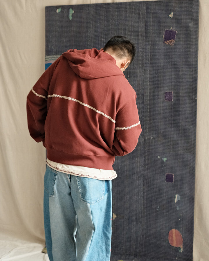 RABARI ZIP HOODIE