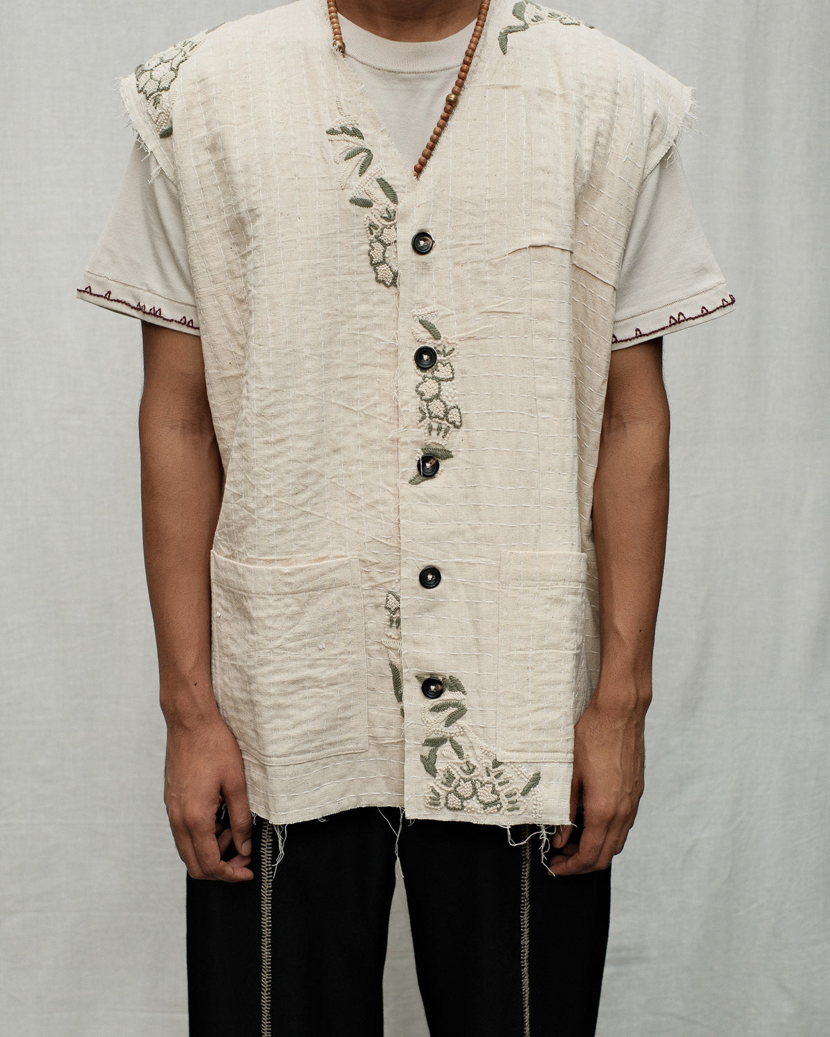 ECRU KANTHA VEST