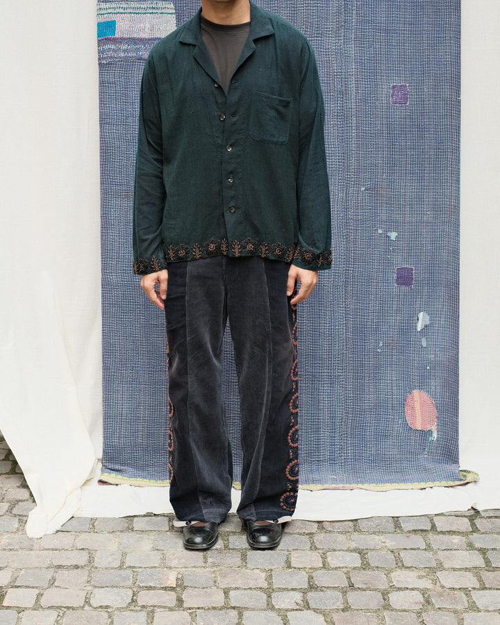 ZARDOZI HEM SHIRT