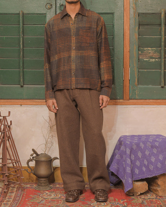 BLOCK PRINTED BOX SHIRT