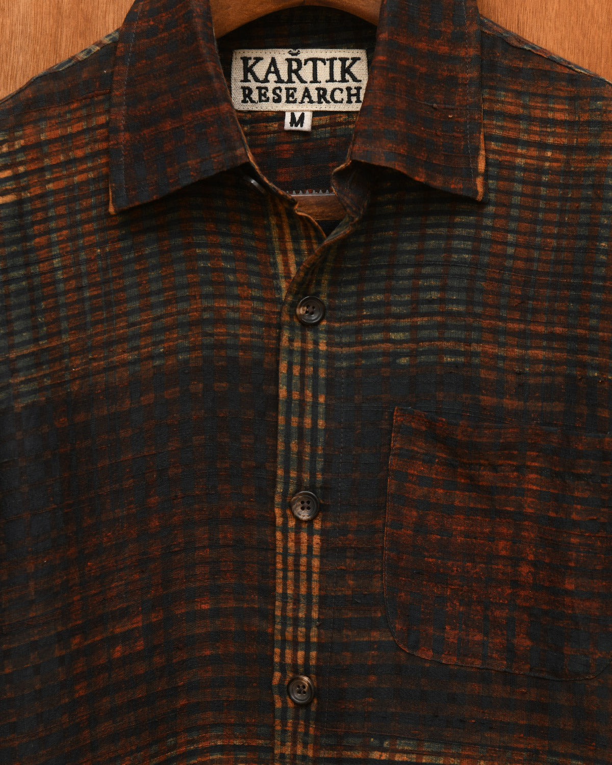 BLOCK PRINTED BOX SHIRT