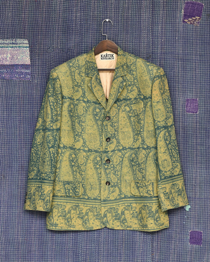 PAISLEY BLOCKPRINT BLAZER