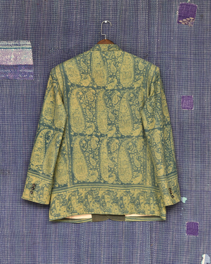 PAISLEY BLOCKPRINT BLAZER