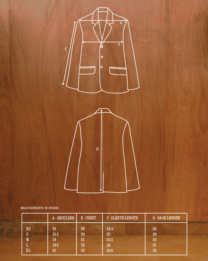 THREE BUTTON BLAZER