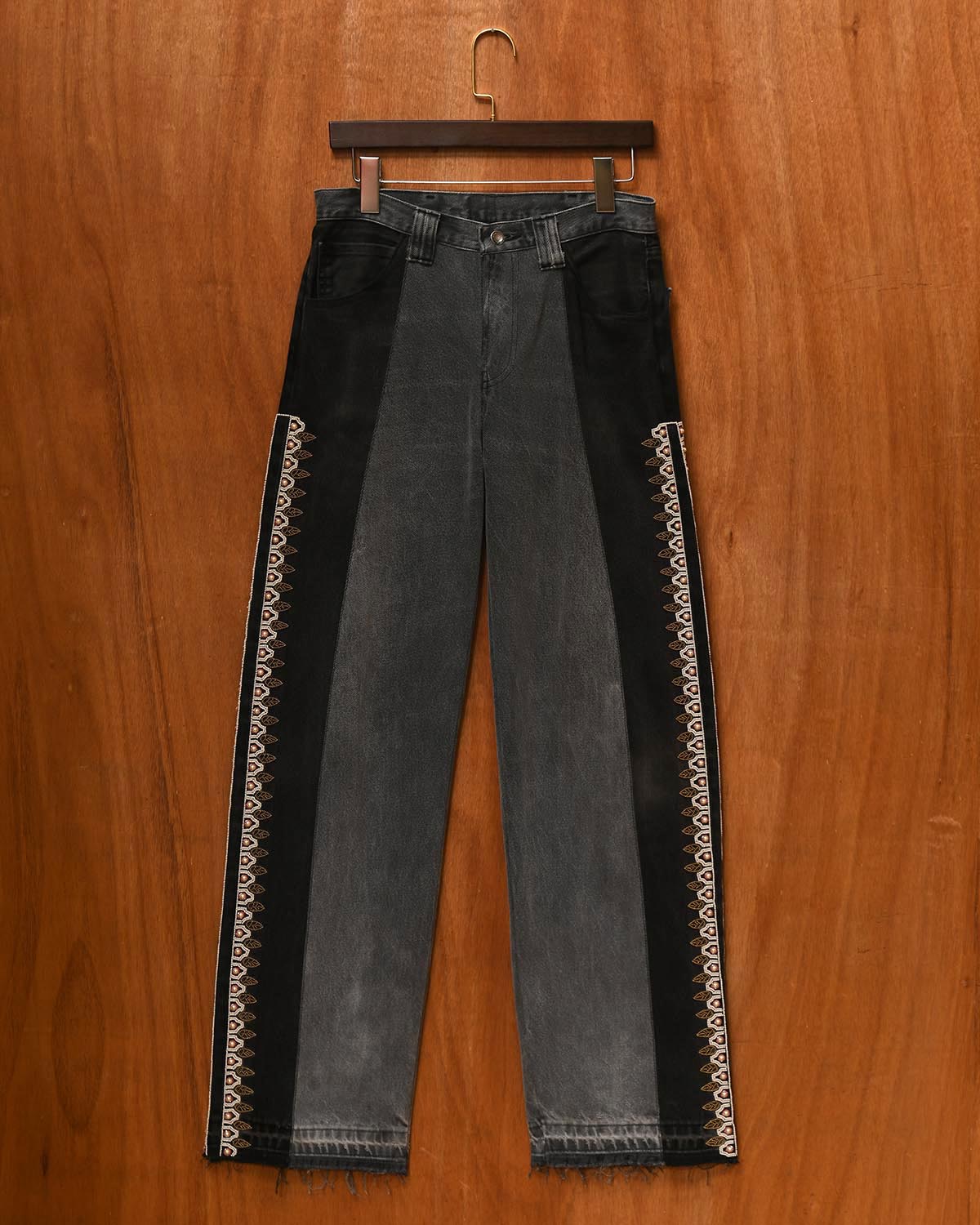 UPCYCLED DENIM TROUSER