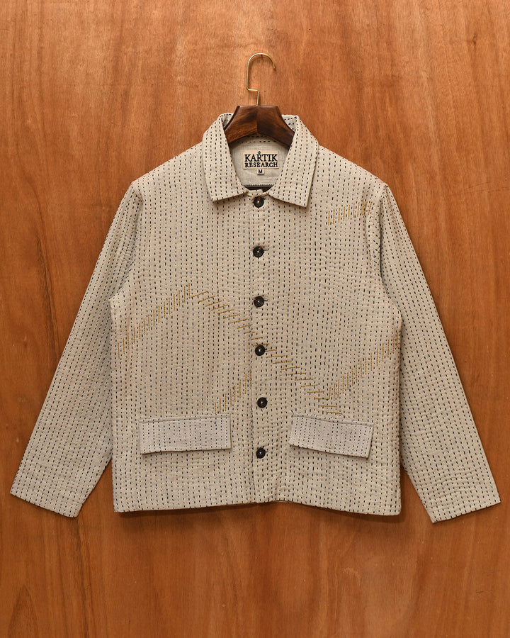 KANTHA CROPPED JACKET