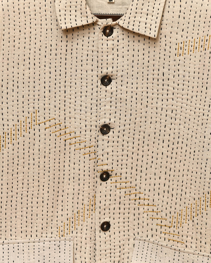 KANTHA CROPPED JACKET
