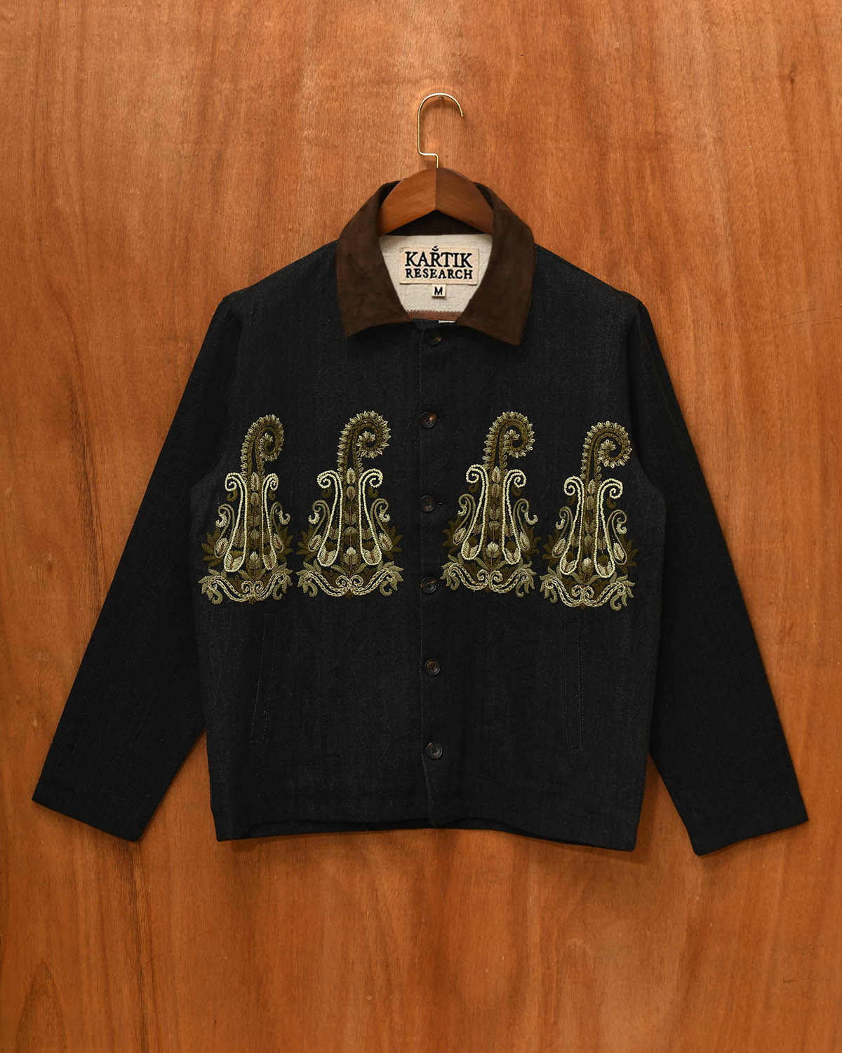 SUEDE COLLAR JACKET