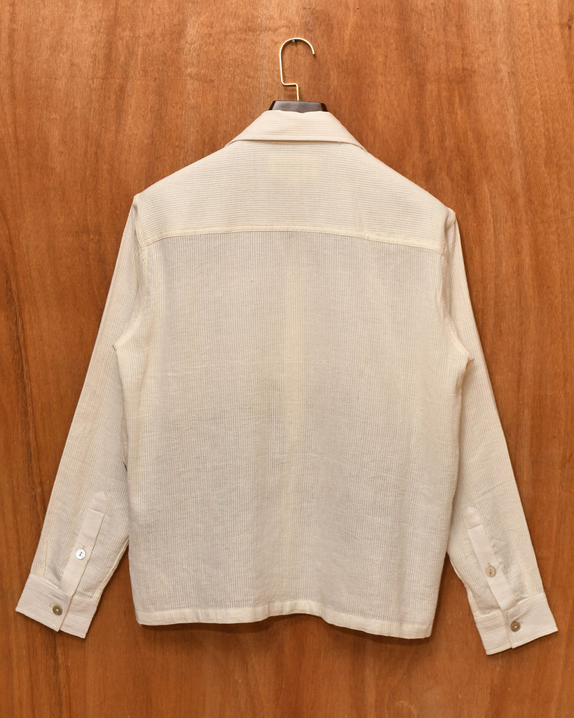 HAND EMBROIDERED LOTUS SHIRT