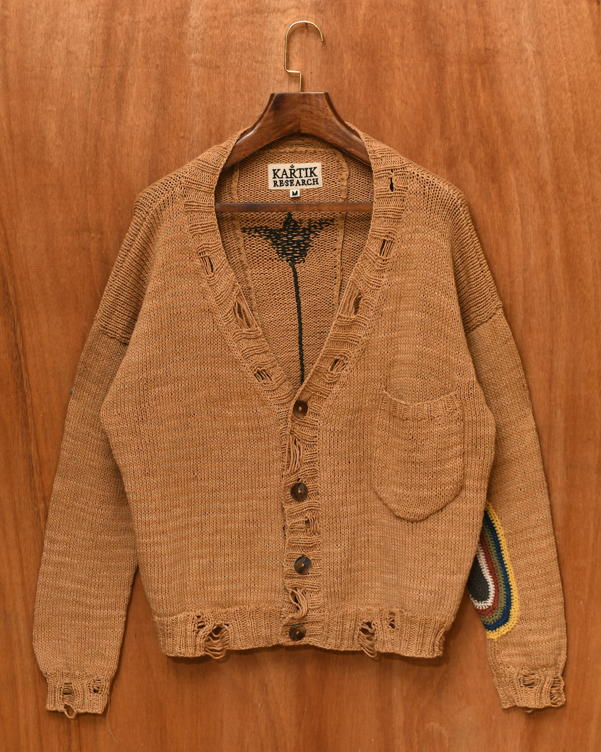 DISTRESSED CARDIGAN