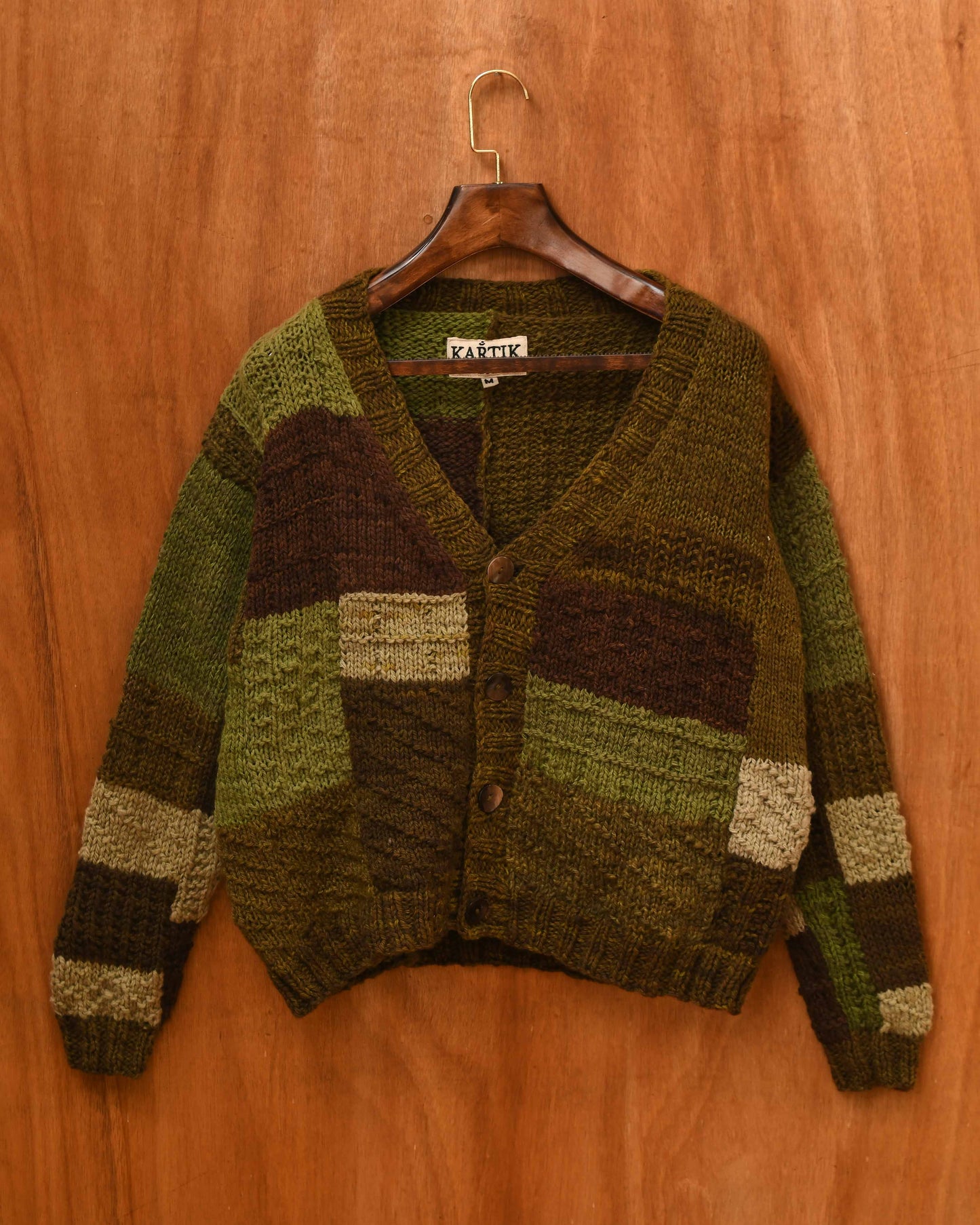 PATCHWORK CARDIGAN