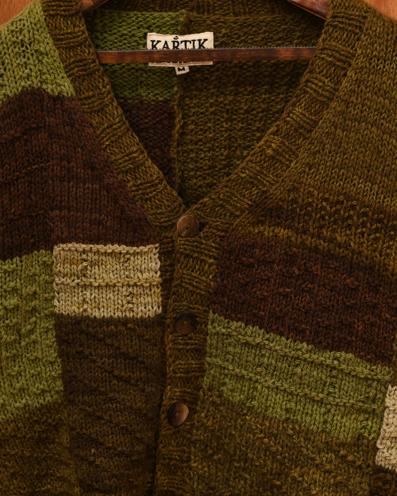PATCHWORK CARDIGAN