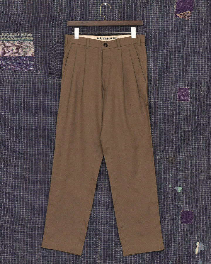 KNOT DOUBLE PLEAT TROUSER
